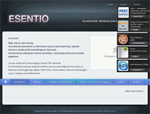 Tablet Screenshot of esentio.eu