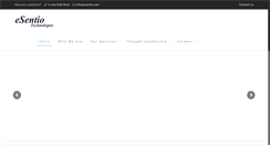 Desktop Screenshot of esentio.com