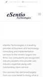 Mobile Screenshot of esentio.com